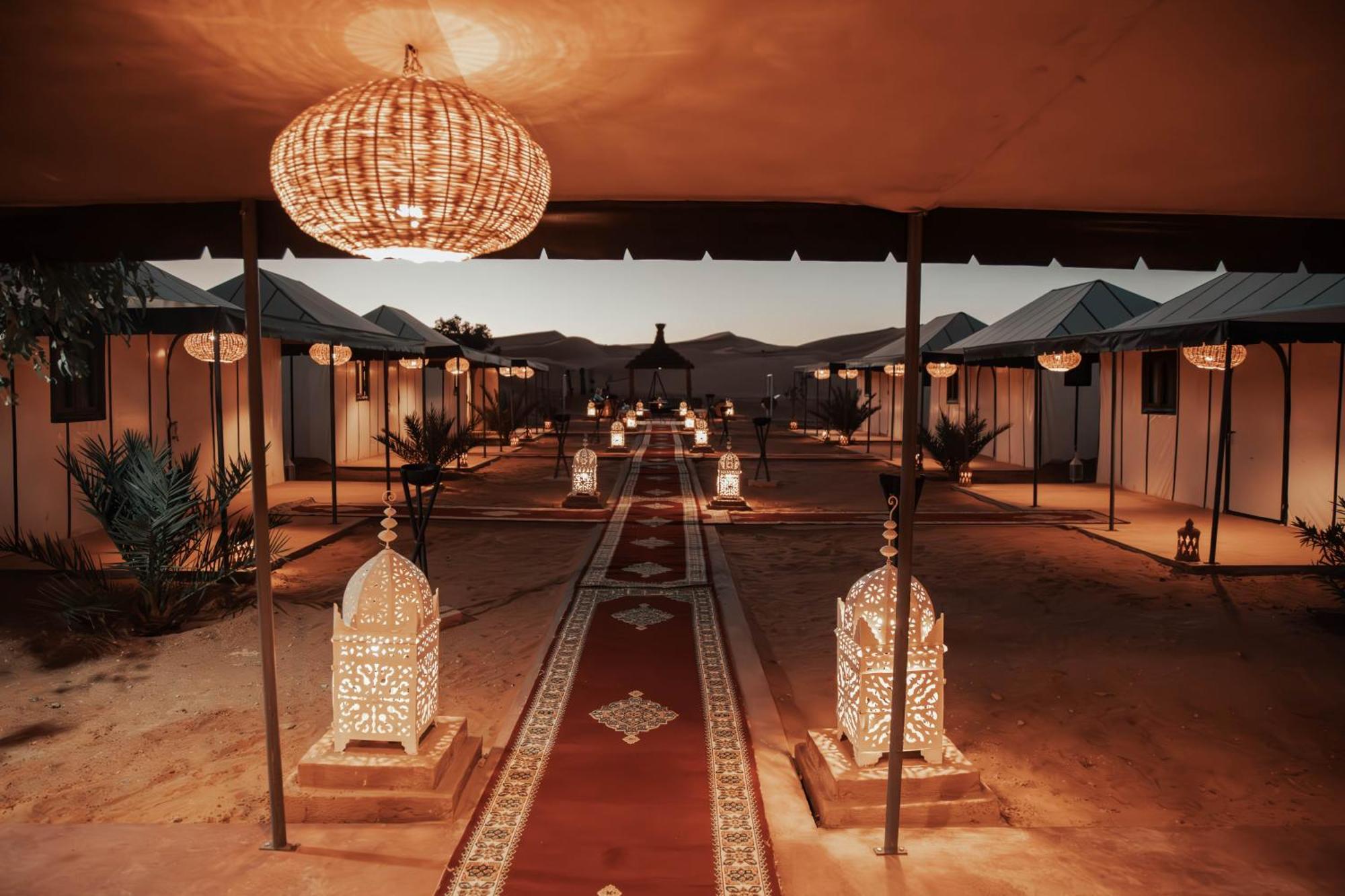 Merzouga Moonlight Desert Camp Eksteriør billede