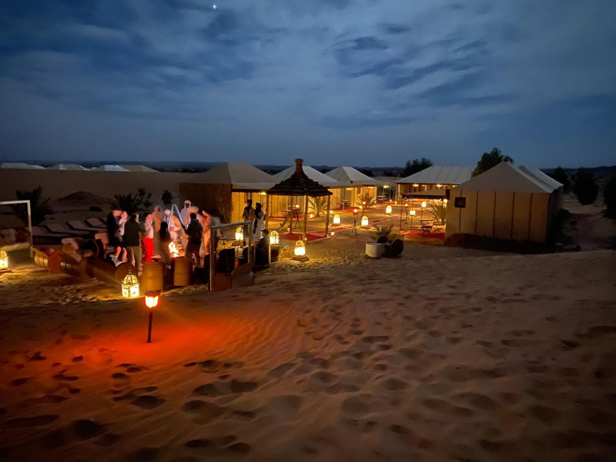 Merzouga Moonlight Desert Camp Eksteriør billede